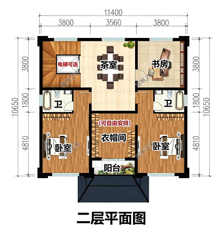 2026爆款中式三层自建房,对称设计经典不过时