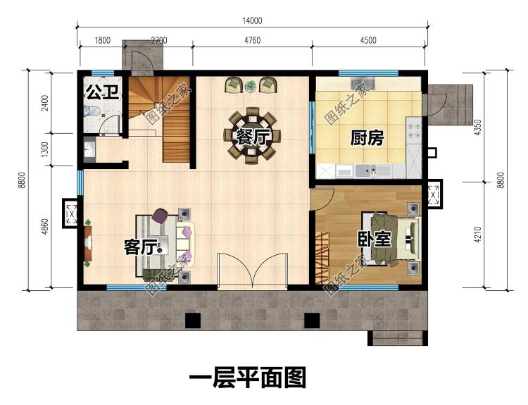 欧式三层农村别墅设计图,占地130平方米自建房,低调又奢华乡村