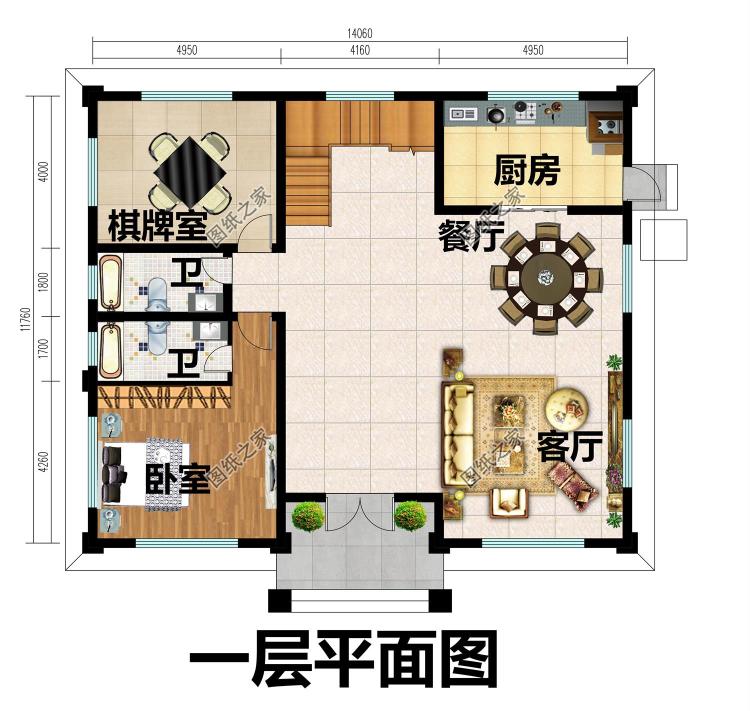 好看的三层楼别墅图片及全套建筑施工设计图纸