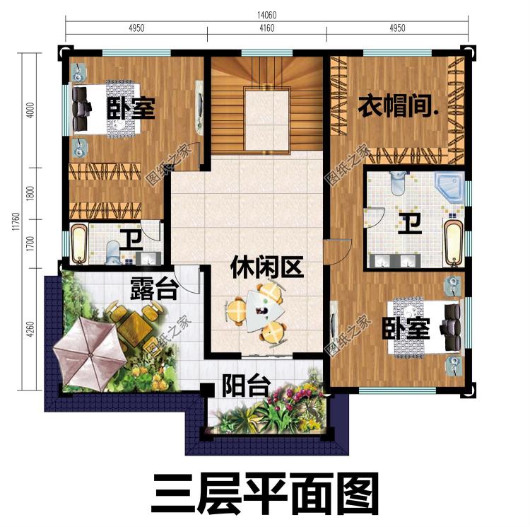 好看的三层楼别墅图片及全套建筑施工设计图纸