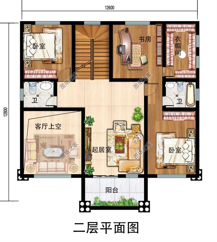 新农村私人别墅建筑设计施工图,全套别墅设计图纸