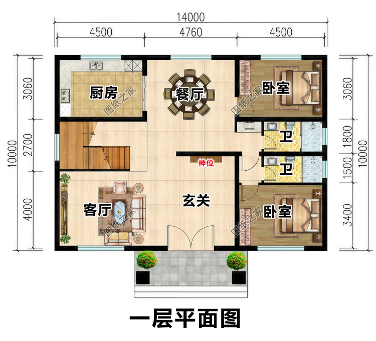 2026新款三层中式别墅设计图,大气经典又时尚,回乡建房首选户型