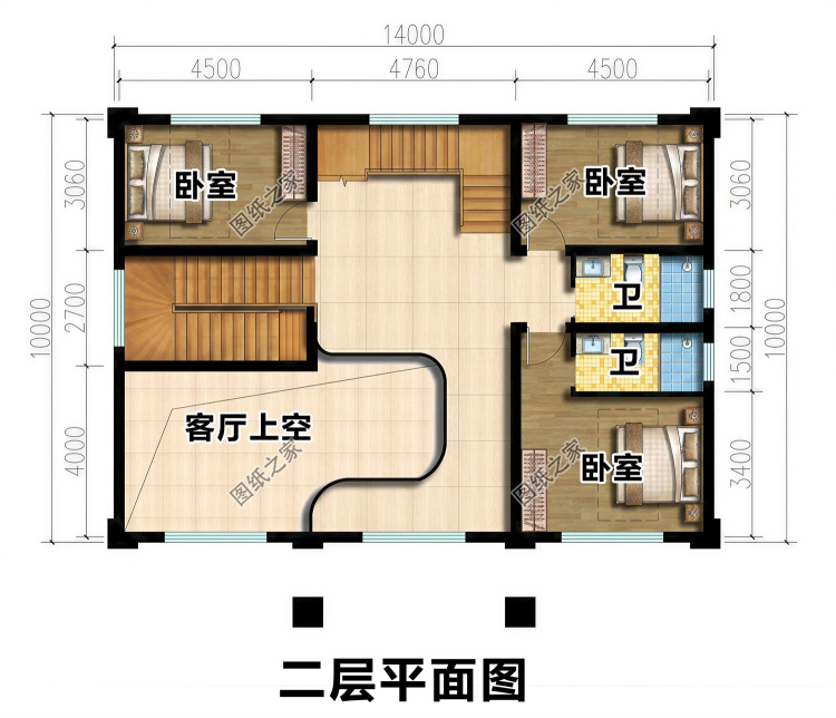 2026新款三层中式别墅设计图,大气经典又时尚,回乡建房首选户型