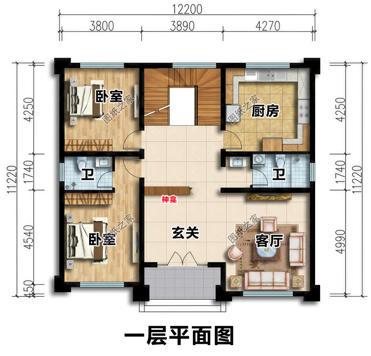 三层欧式新爆款农村自建房别墅设计，美观大气，布局合理