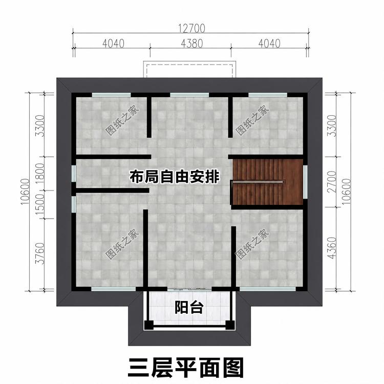 回乡建房爆款户型!三层洋楼设计图颜值出众,邻里都羡慕