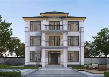 农村三层自建房设计图，格局方正超实用，大家庭住着也舒心