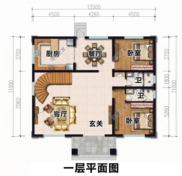 三层半雅致小别墅设计图,简约耐看,经典造型永不过时!