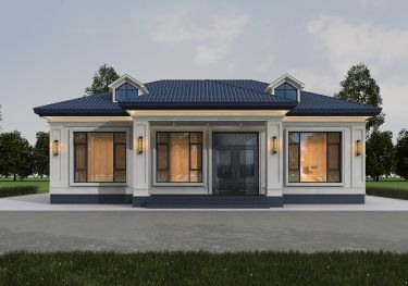 一层养老经典三室户型,农村建房性价比之王!
