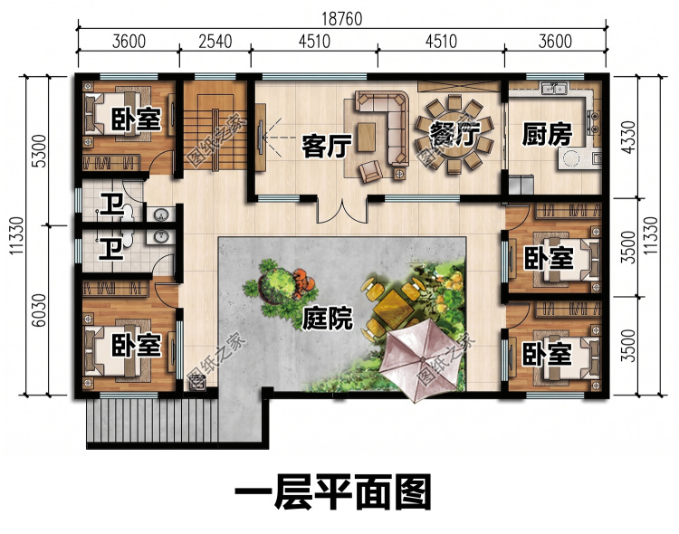 带架空层的乡村自建房别墅设计图,底层不潮湿，居住舒适度翻倍