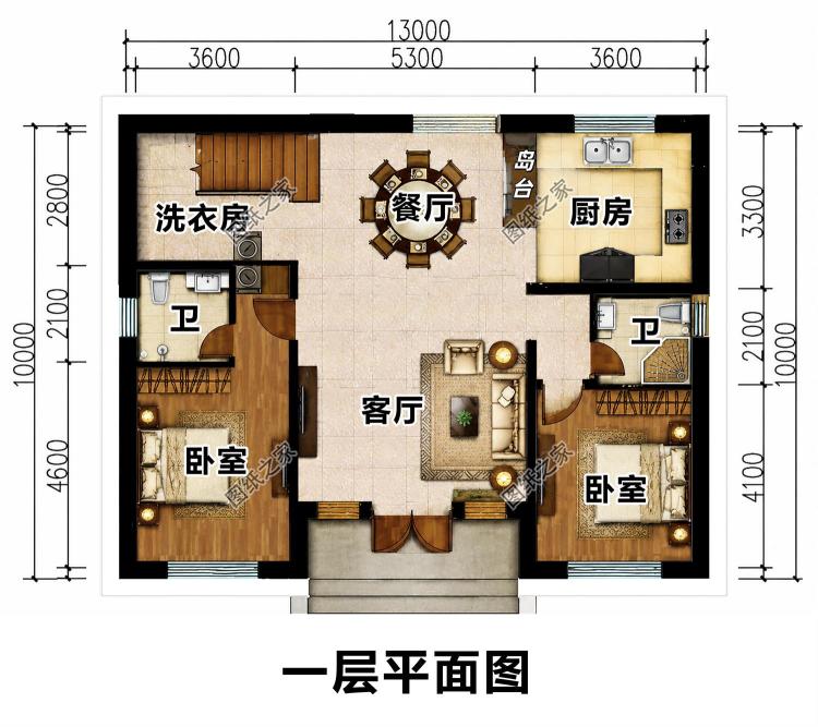 自带韵味中式二层别墅设计,复古镂空花窗,古韵十足
