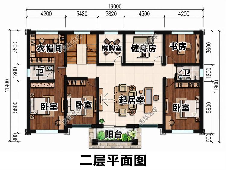 大气农村二层别墅设计,经典新中式,宽敞舒适实用美观