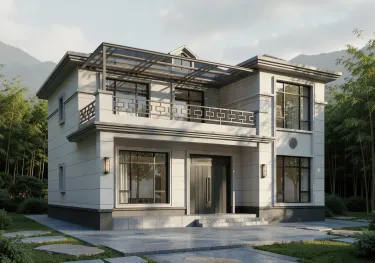 二层农村自建房别墅设计，盖好就是全村样板房，值得收藏