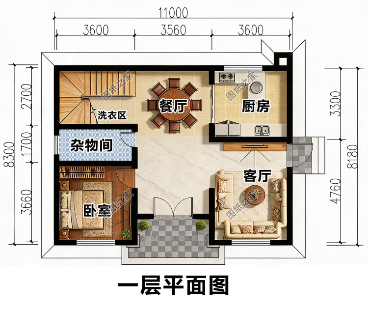 占地不大也出彩，简约三层别墅，造价不高超适合农村