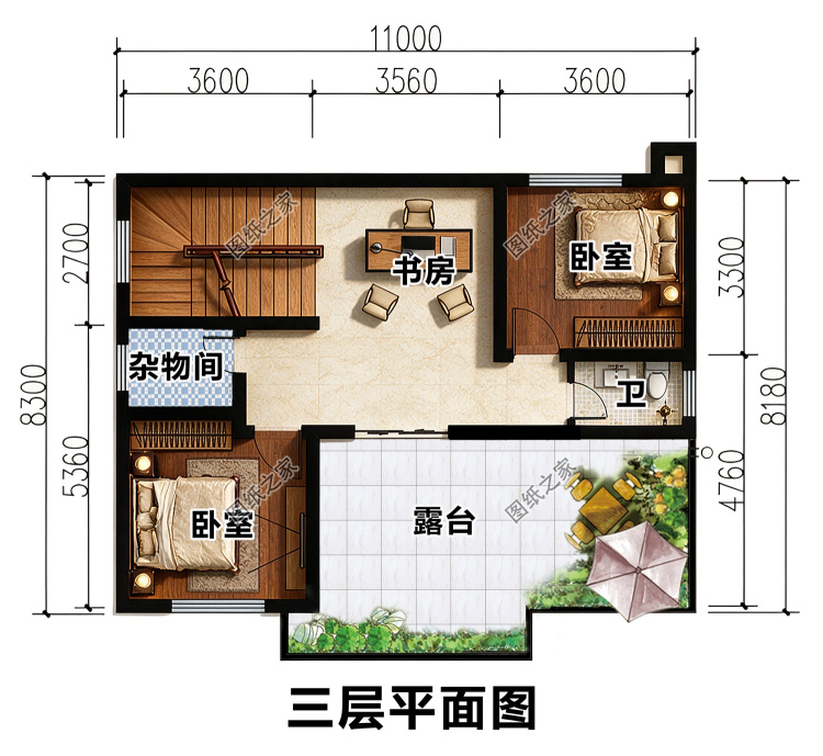 占地不大也出彩，简约三层别墅，造价不高超适合农村