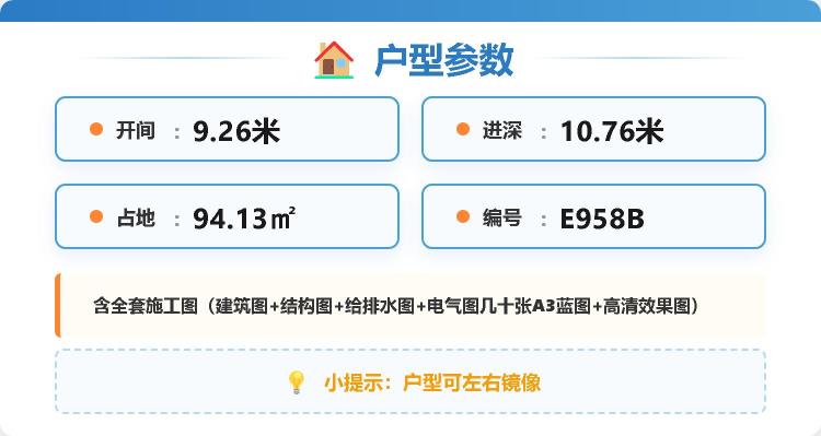 户型参数