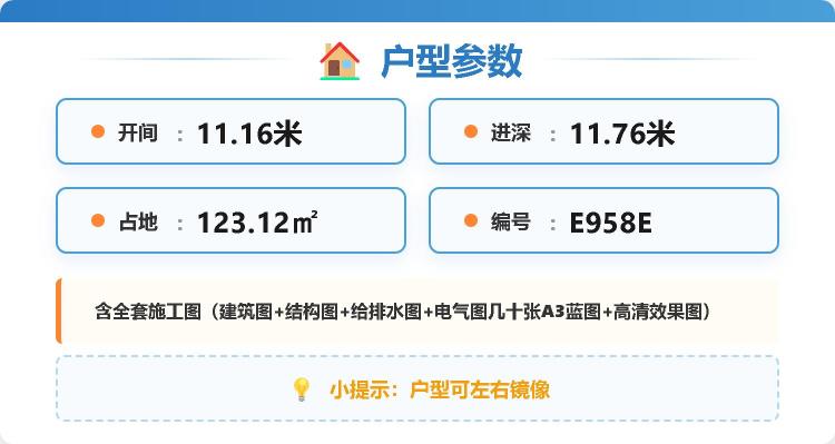 户型参数